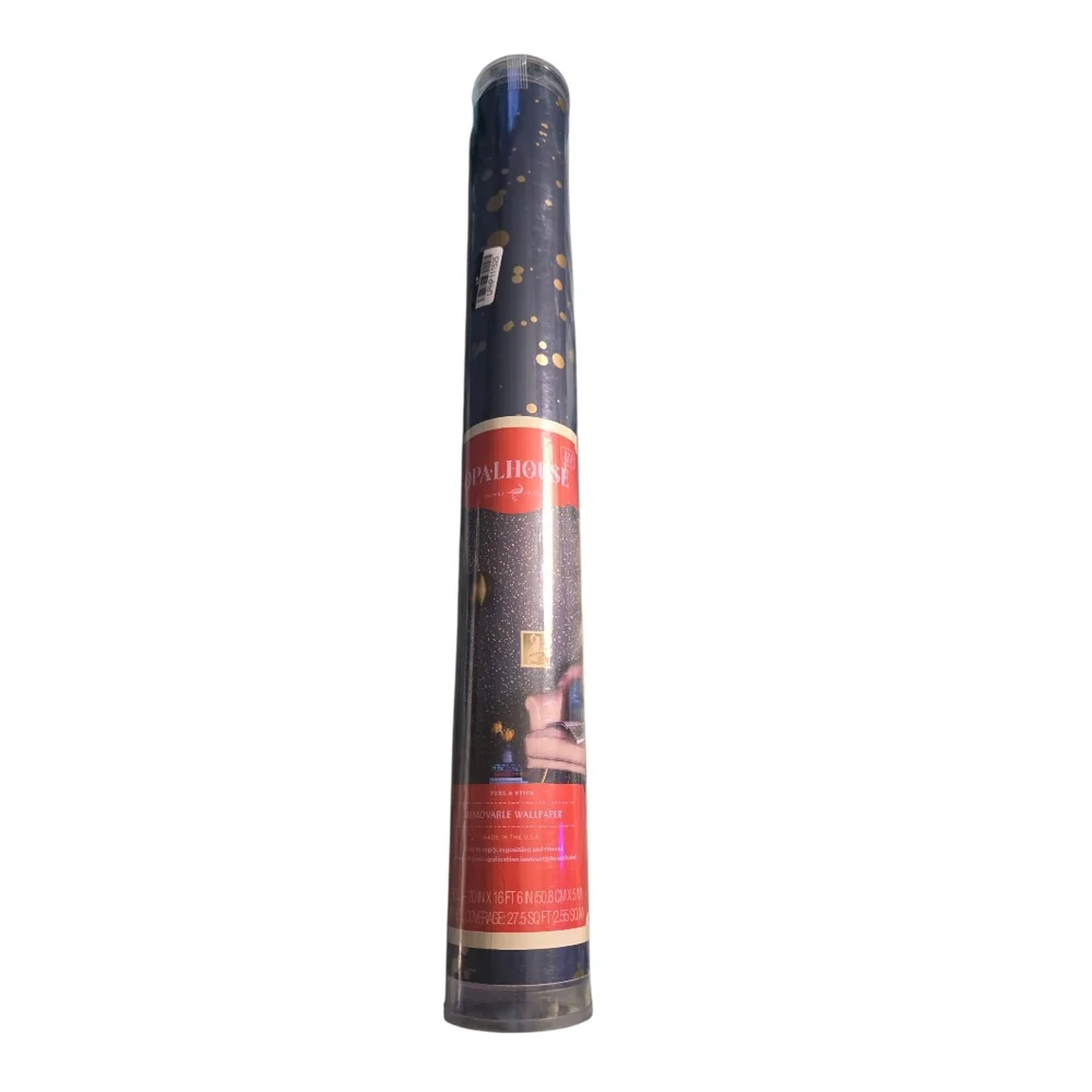 Opalhouse Celestial Peel & Stick Wallpaper Navy/Gold